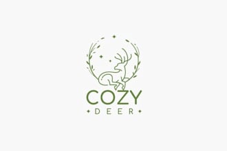 design glamorous candle and personal care logo
