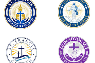 design wonderful church logo with new concepts