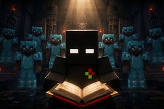 create high quality minecraft thumbnail that get clicks