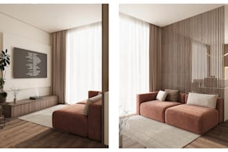 create photorealistic interior renders and space planning