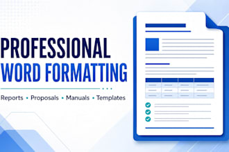 professionally format and edit your microsoft word document