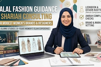 provide halal fashion guidance for women brands
