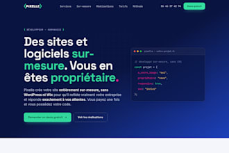 code a custom business website by hand