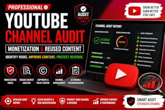 audit your youtube channel for monetization and reused content risks