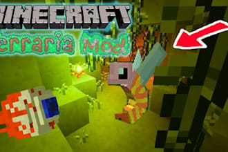 mod minecraft, terraria, starbound, and sims 4 with custom skins, maps