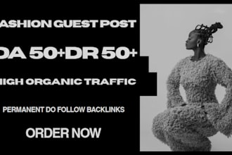 do high da fashion guest post with authority backlinks