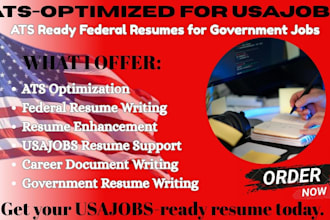 write an ats federal resume for usajobs