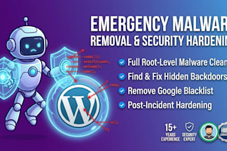 clean wordpress malware, fix hacked site, and remove google blacklists