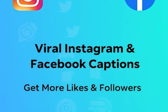 write viral instagram captions and social media content