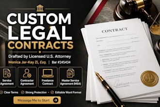 draft a professional business service agreement contract