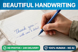 write beautiful urdu and english handwriting for assignments and notes