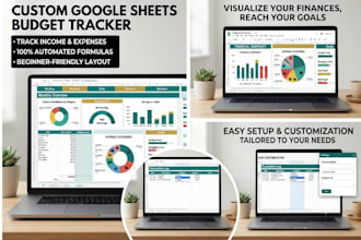 create a custom google sheets personal budget tracker