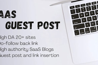 build saas backlinks via saas guest post on high da saas sites to rank blogs