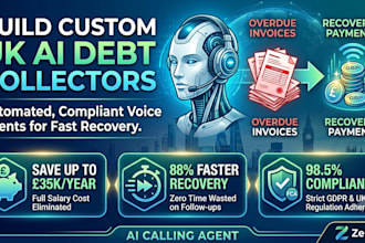 build a custom ai calling agent for debt collection and voice ai sales
