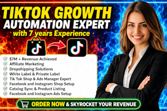 do tiktok shop setup, product listing and run tiktok ads
