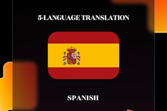 translate between 5 languages ru, ukr, eng, spa and cat