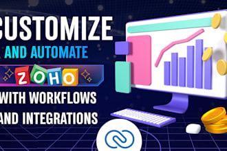 customize and automate zoho CRM with workflows and integrations
