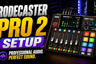 setup rodecaster pro 2 with obs for streaming and podcast audio