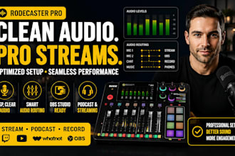 optimize rodecaster pro audio for broadcast ready streaming and podcasters