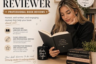 be your beta reader and book critic