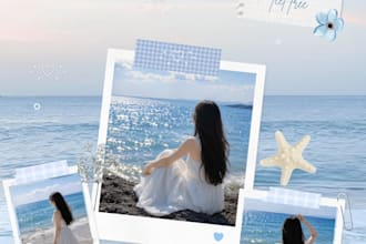 design aesthetic canva instagram template