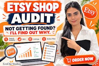 audit your etsy shop and fix low search visibility