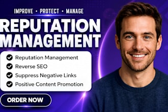do online reputation management orm, reverse seo, improve your brand reputation