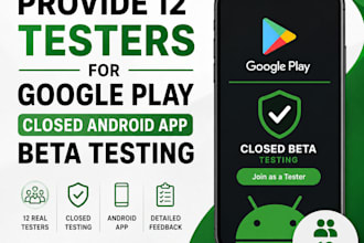 google play android beta testing 12 users