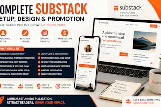 setup substack account design substack article substack post promotion