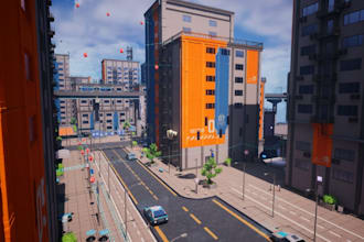 do custom roblox game map low poly roblox city map terrian map 3d environment