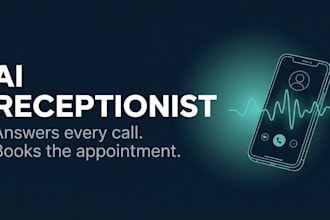 build an ai receptionist that answers your calls and books appointments
