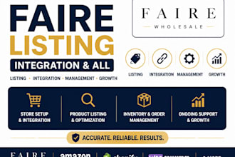 list and optimize your faire wholesale products