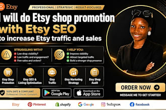 do etsy shop promotion etsy SEO and boost etsy sales with real traffic