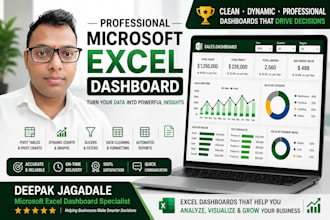 create a professional microsoft excel dashboard