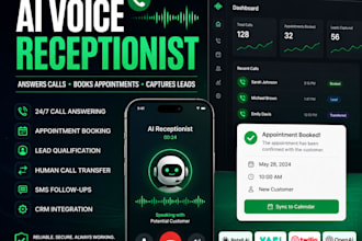 an ai voice agent for calls and appointment booking