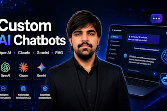 build custom ai chatbot using openai gpt, claude and gemini