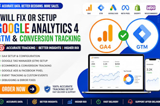fix google analytics 4, GTM, ga4 ecommerce tracking