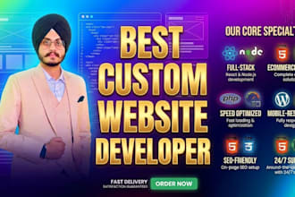 do website development, PHP laravel website development, ai website
