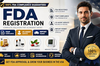 fda registration fda label review, import permit for food, drug cosmetics in USA