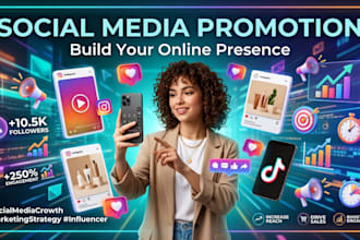 boost your social media reach through organic and paid promotion