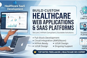 custom healthcare web applications and saas platforms