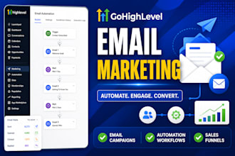 be your gohighlevel expert for email marketing and ghl automation