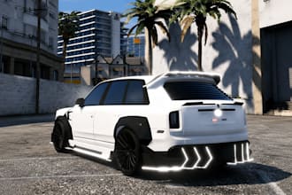 create high  quality fivem mods