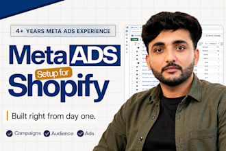 set up meta ad campaigns for your shopify store