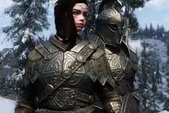 create or port custom skyrim, arma 3 fallout 4, starfield armor and weapon mods