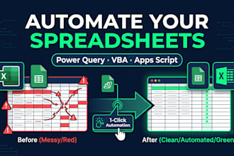 automate excel and google sheets with power query vba and apps script