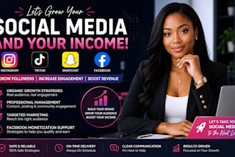 grow your instagram tiktok snapchat followers and boost facebook monetization
