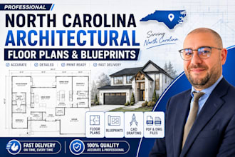 design north carolina blueprints and architectural floor plans