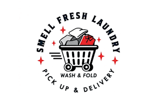 create modern laundry logo design