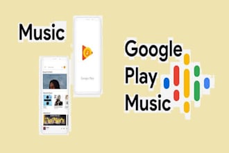 your android and ios app to google play music and app store